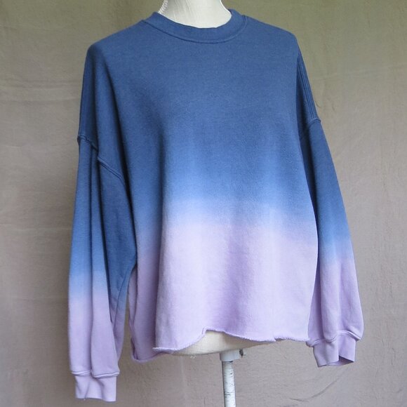 XiRENA Honor Sweatshirt Violet Blue SIZE MEDIUM Cotton Blend - Picture 12 of 13